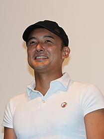 舞台挨拶に立った山本太郎氏「夏休みの地図」