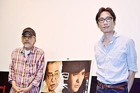 無縁社会を語った小林政広監督(右)と湯浅誠氏「日本の悲劇」