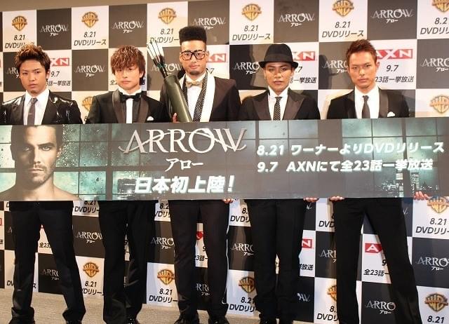 EXILE TRIBEと人気海外ドラマ「ARROW」のタイアップが実現