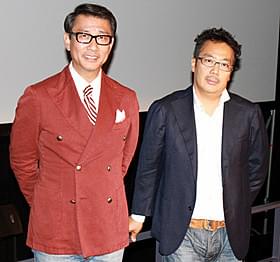 中井貴一と李闘士男監督「その木戸を通って」