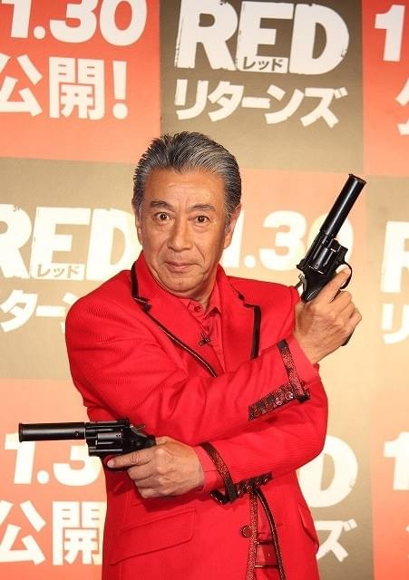 高田純次66歳、テキトー男も老いには勝てず？「REDリターンズ」CM収録