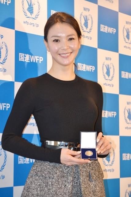 知花くらら、日本人初の国連WFP大使に「情熱をもって活動を伝えていきたい」