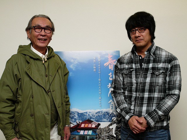 木村監督（左）も称賛する主題歌「心の手紙」