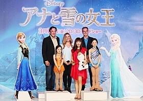 来日した「アナと雪の女王」監督コンビ、神田沙也加ら「アナと雪の女王」