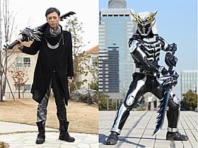 映画オリジナルの仮面ライダーフィフティーンに変身!「仮面ライダーX」