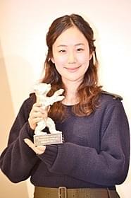 受賞の喜びを語った黒木華「小さいおうち」