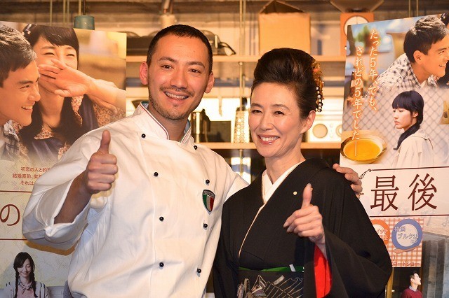 萬田久子と料理研究家ベリッシモ