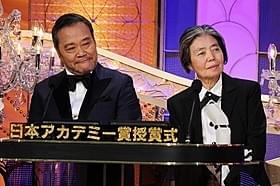貫禄の司会ぶりをみせた西田敏行&樹木希林「わが母の記」