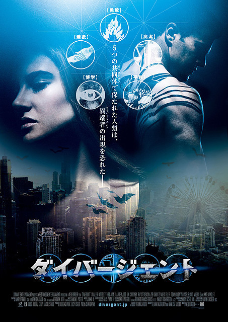 米SNSで今年期待の映画1位「ダイバージェント」7月日本公開決定