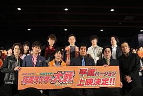 ファン投票の結果、平成ライダーが僅差で勝利「平成ライダー対昭和ライダー 仮面ライダー大戦 feat.スーパー戦隊」