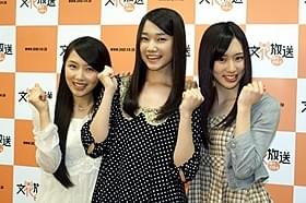 収録に臨んだ辻美優、花房里枝、高橋美衣「映画 プリキュアオールスターズ NewStage3 永遠のともだち」