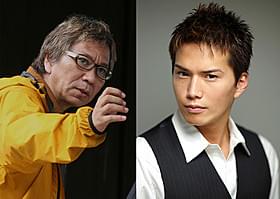 「極道大戦争」のメガホンをとる 三池崇史監督(左)と主演の市原隼人「極道大戦争」