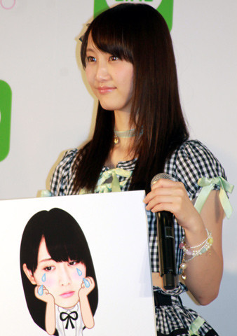 AKB48がLINEスタンプに 総選挙選抜入りが条件にたかみな「シビア～」 - 画像5