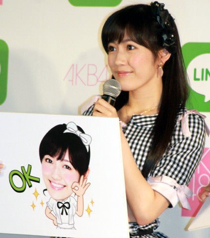 AKB48がLINEスタンプに 総選挙選抜入りが条件にたかみな「シビア～」 - 画像6