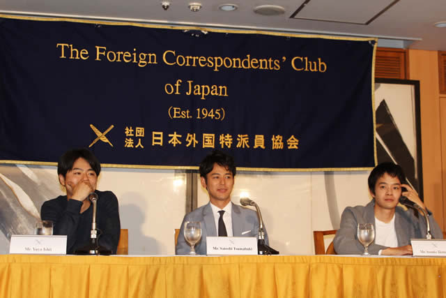 妻夫木聡、外国人記者に「ぼくたちの家族」をアピール 家族は「永遠のテーマ」