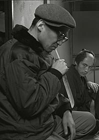 「刺青」撮影現場での増村保造監督「清作の妻」