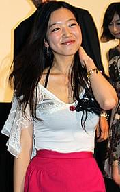 舞台挨拶に立った佐々木心音「マリアの乳房」