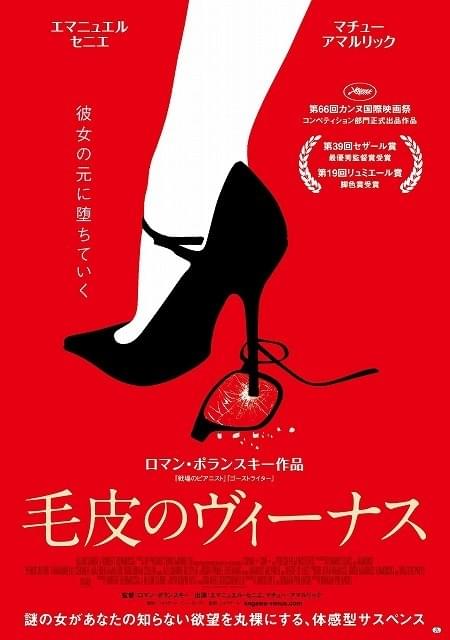 R・ポランスキー「毛皮のヴィーナス」日本版ポスタービジュアルが到着！