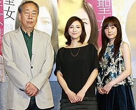 (左から)岸部一徳、広末涼子、蓮佛美沙子「デトロイト・メタル・シティ」