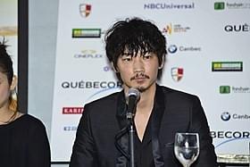 モントリオール世界映画祭で記者会見に出席「そこのみにて光輝く」