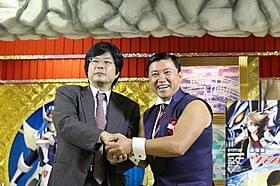 スギちゃん、ブシロードの1日副社長に!「劇場版カードファイト!! ヴァンガード 3つのゲーム」