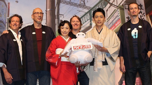 アナ雪に続くディズニー新作 ベイマックス 日本上陸 製作陣が日本愛を猛アピール 映画ニュース 映画 Com