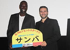 オマール・シーとオリビエ・ナカシュ監督「サンバ」
