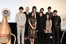 「寄生獣」キャスト&山崎貴監督が勢ぞろい!「寄生獣」