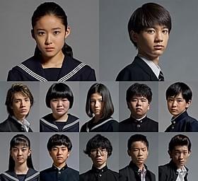 藤野涼子(上段左)ら1万人の候補者から選ばれた新鋭たち「善魔」