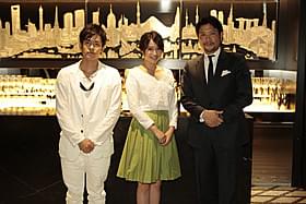 (左から)ショートフィルムの魅力を語ったK、広瀬アリス、別所哲也「FAKE」