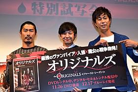特別試写会に登壇したパンサーの3人「パンサー」