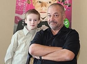 来日したカイルくんとジュネ監督「天才スピヴェット」