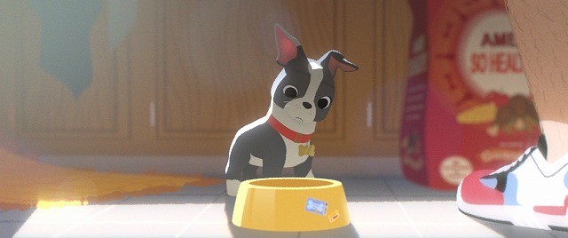 ディズニー短編アニメ「愛犬とごちそう」食べっぷりがキュートな特別映像公開