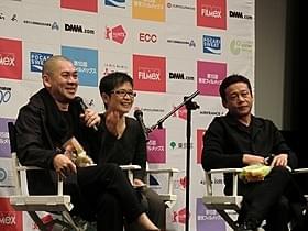 ツァイ・ミンリャン監督とリー・カンション「西遊」