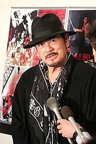 菅原さんと親交の深かった千葉真一(2013年7月撮影)「仁義なき戦い 広島死闘篇」