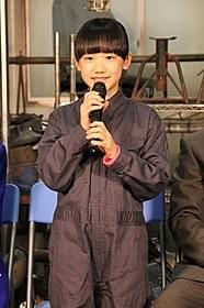 “天才子ども社長”を演じる芦田愛菜ちゃん