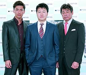 (左から)大東駿介、遠藤要、赤井英和「表と裏」