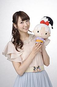 戸松遥と「花燃ゆ」公式キャラクター・もゆるん