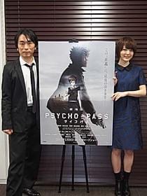 声優の関智一と花澤香菜「劇場版 PSYCHO-PASS サイコパス」