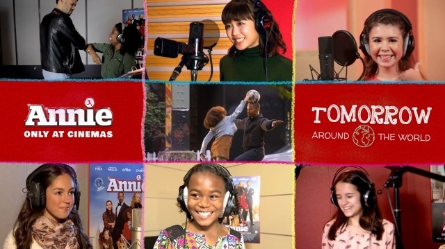 「アニー」主題歌「Tomorrow」を世界各国の歌い手がリレー形式で歌う映像公開