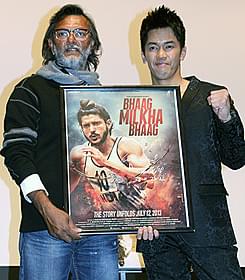 ラケーシュ・オームプラカーシュ・メーラ監督と武井壮「ミルカ」