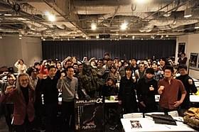 荒牧監督らの話を聞くために会場には熱心なファンが集まった「アップルシード アルファ」