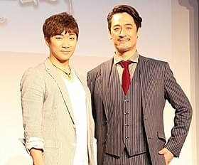 共演を果たした橋本さとし(右)とソン・ヨンジン