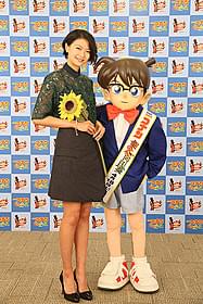 「名探偵コナン」劇場版最新作に ゲスト声優出演が決まった榮倉奈々「名探偵コナン 業火の向日葵」
