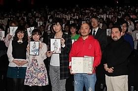 逢坂良太&洲崎綾を場内全員が祝福「劇場版 シドニアの騎士」
