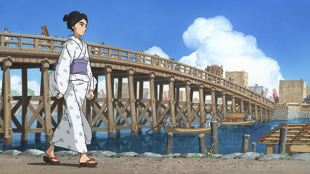 原恵一監督がアニメで描く江戸の街「百日紅」予告編公開 主演の杏は着物姿でアフレコに