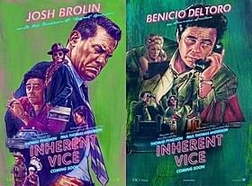 ジョシュ・ブローリンとベニチオ・デル・トロのビジュアル「インヒアレント・ヴァイス」