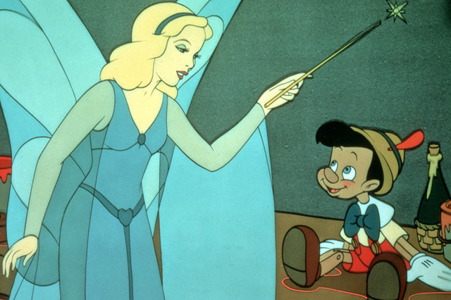 「ピノキオ（1940）」の一場面