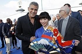 初対面となったジョージ・クルーニーと志田未来「トゥモローランド」