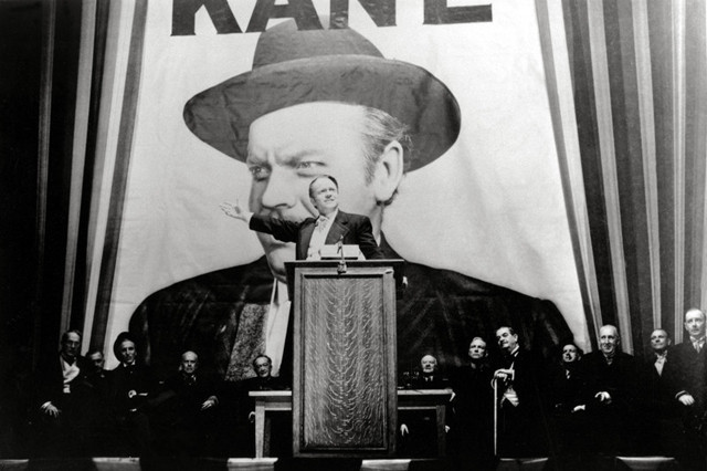 「市民ケーン」（1941）の一場面